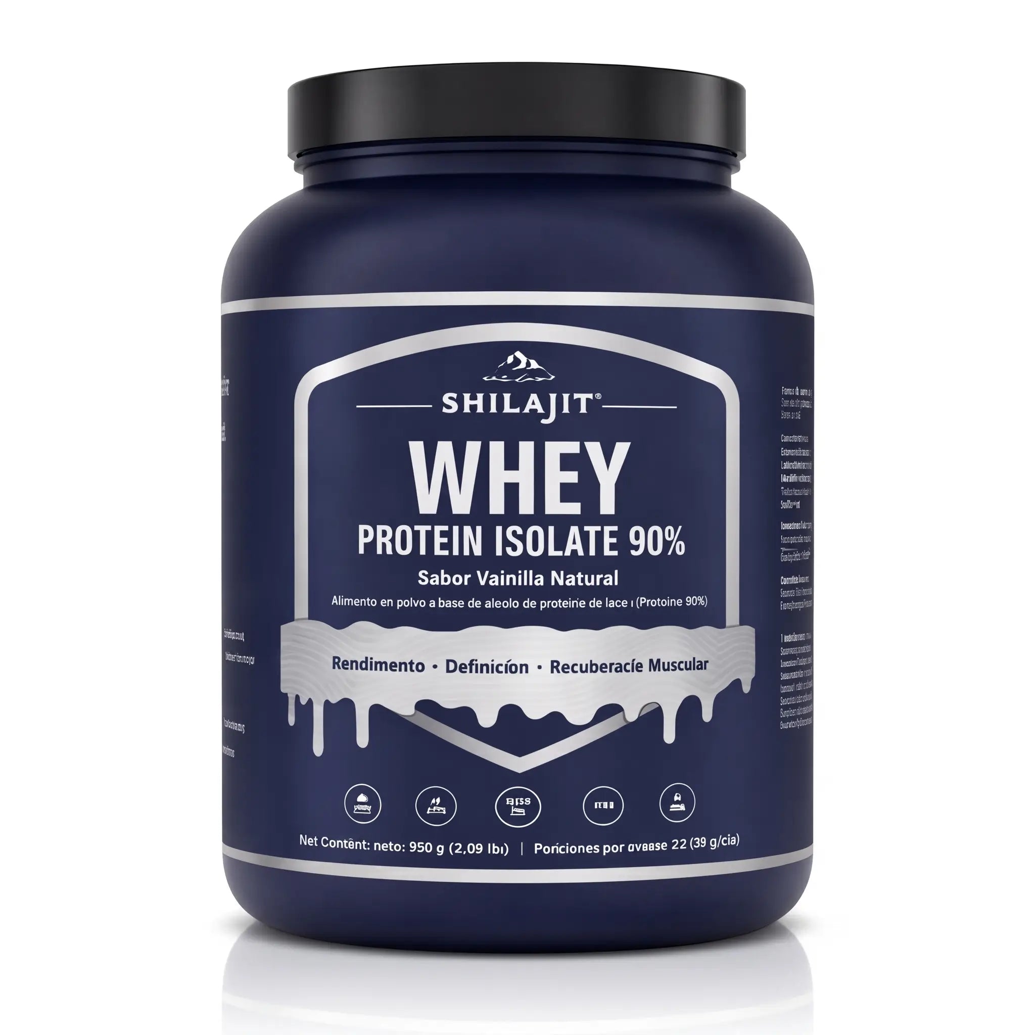 Shilajit Whey Protein Isolate 90%