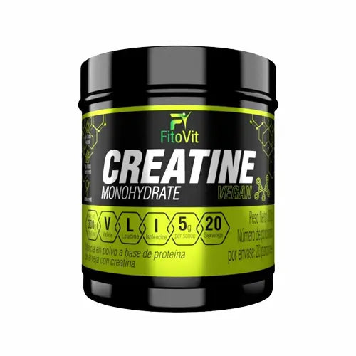 Aumenta tu fuerza y potencia muscular con Creatina Monohidratada | FITOVIT x300g